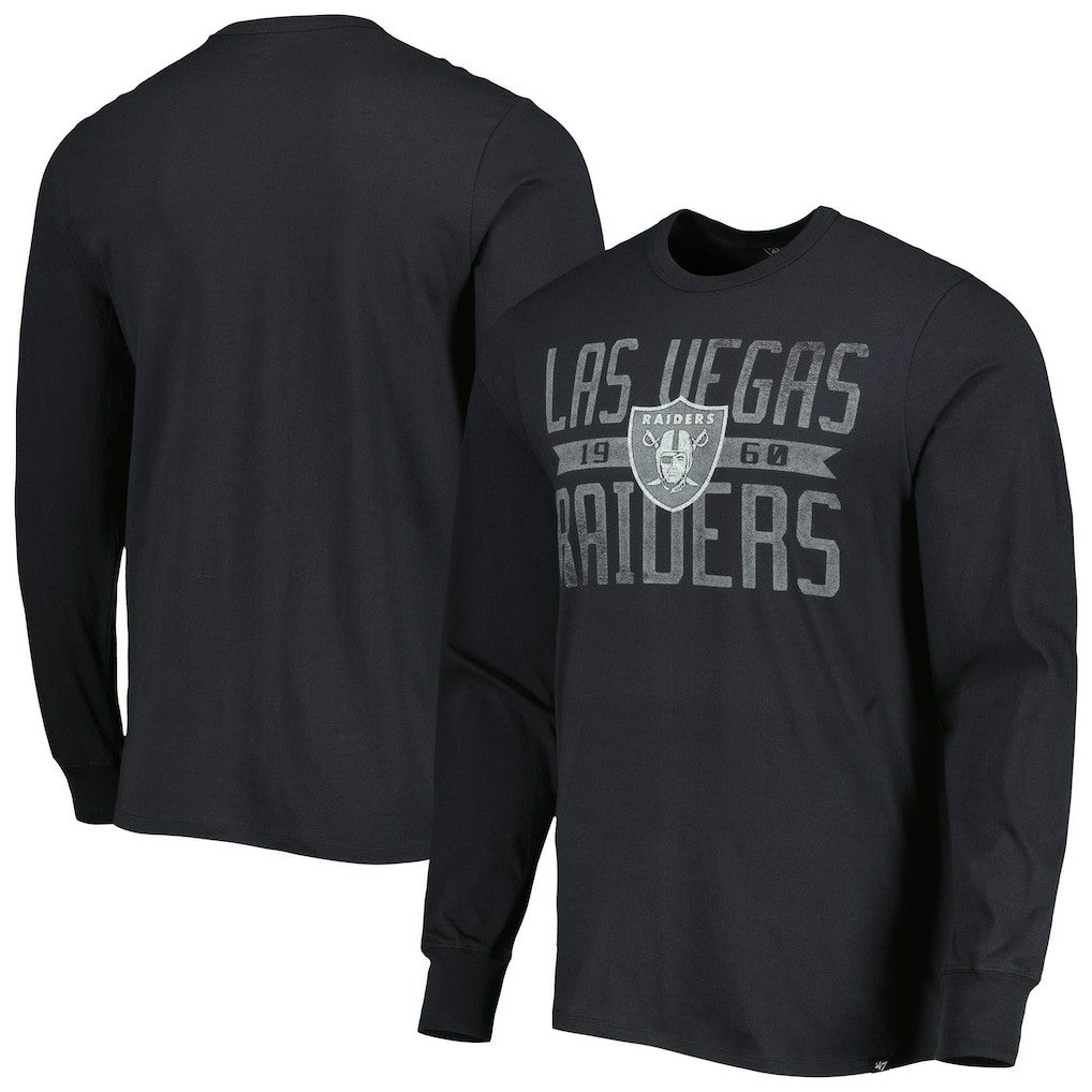 Las Vegas Raiders '47 Brand Wide Out Franklin Long Sleeve T-Shirt | NFL Sale