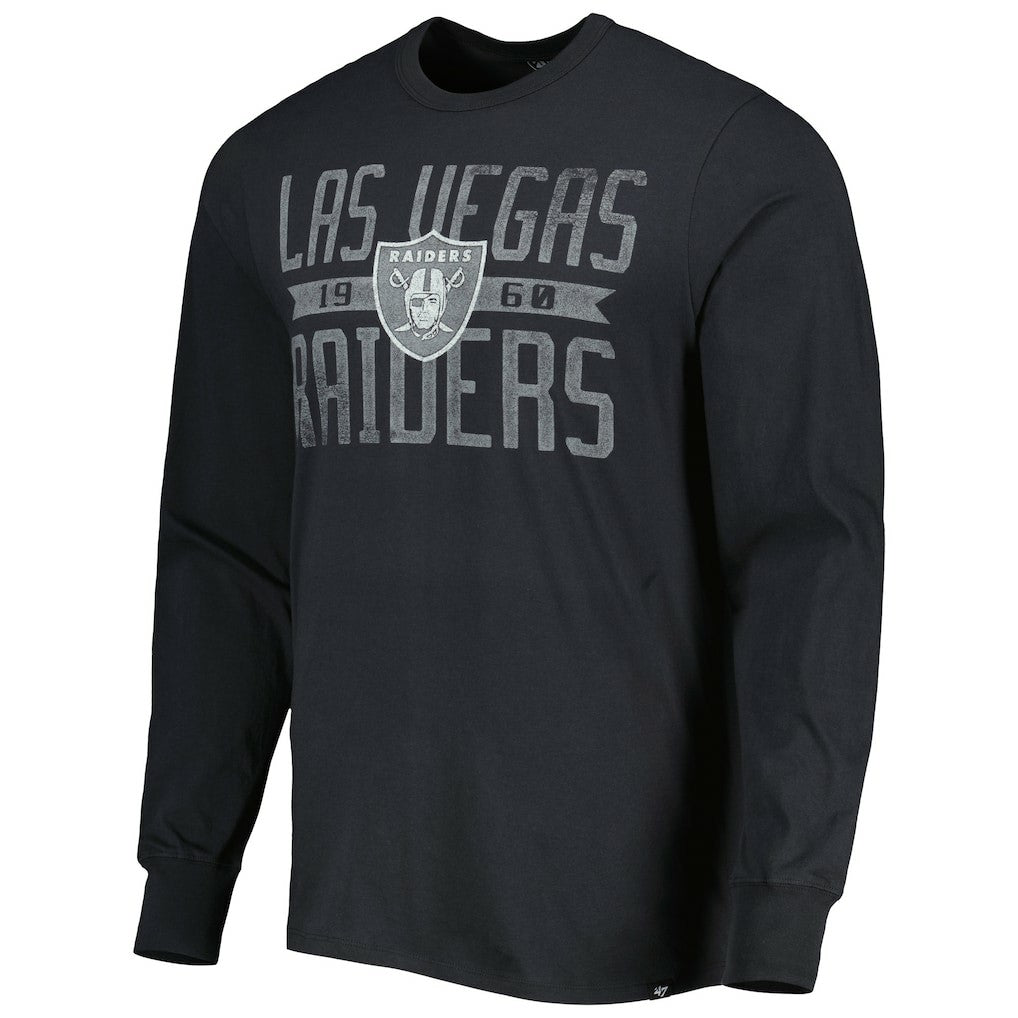 Las Vegas Raiders '47 Brand Wide Out Franklin Long Sleeve T-Shirt | NFL Sale