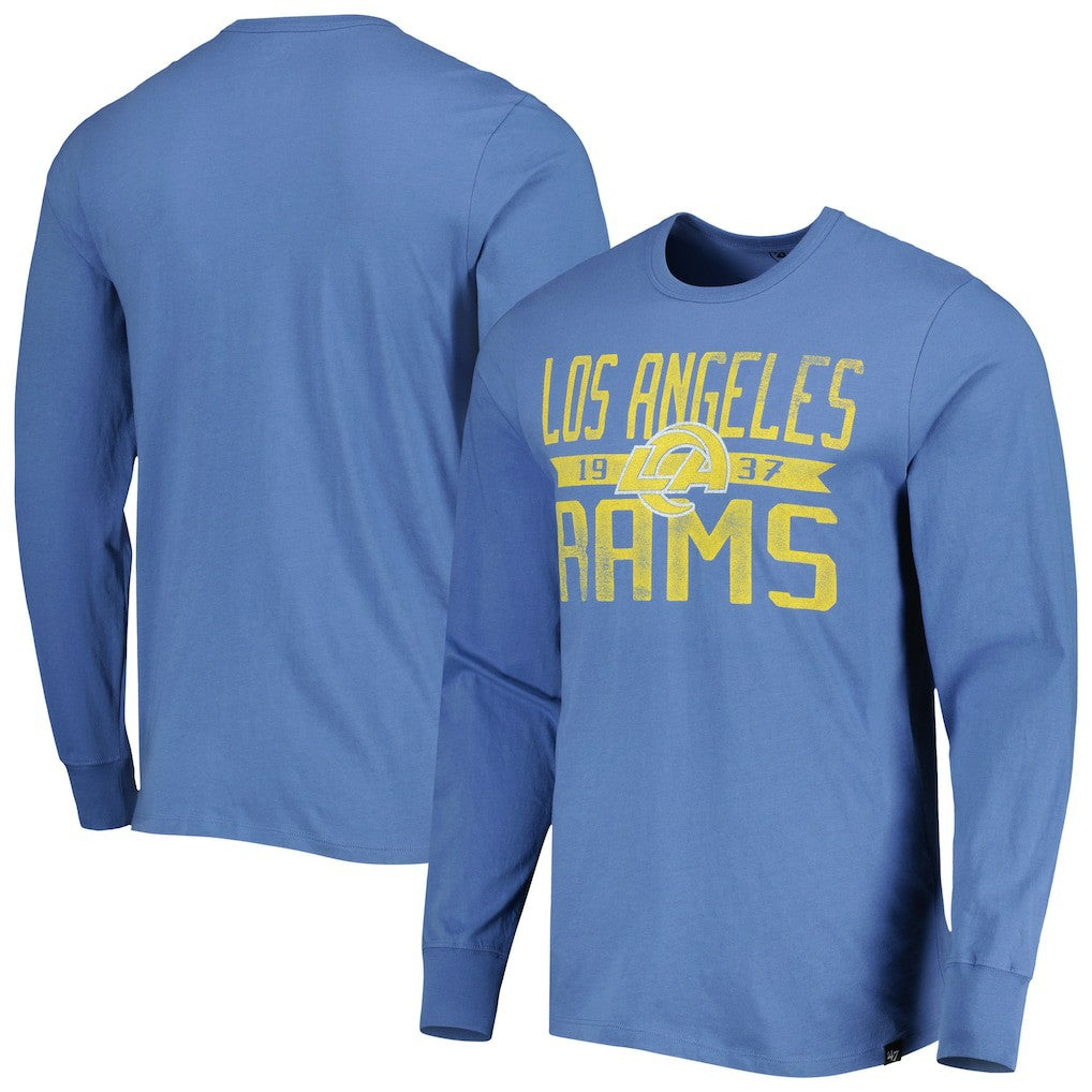 Los Angeles Rams '47 Brand Wide Out Franklin Long Sleeve T-Shirt | NFL Outlet