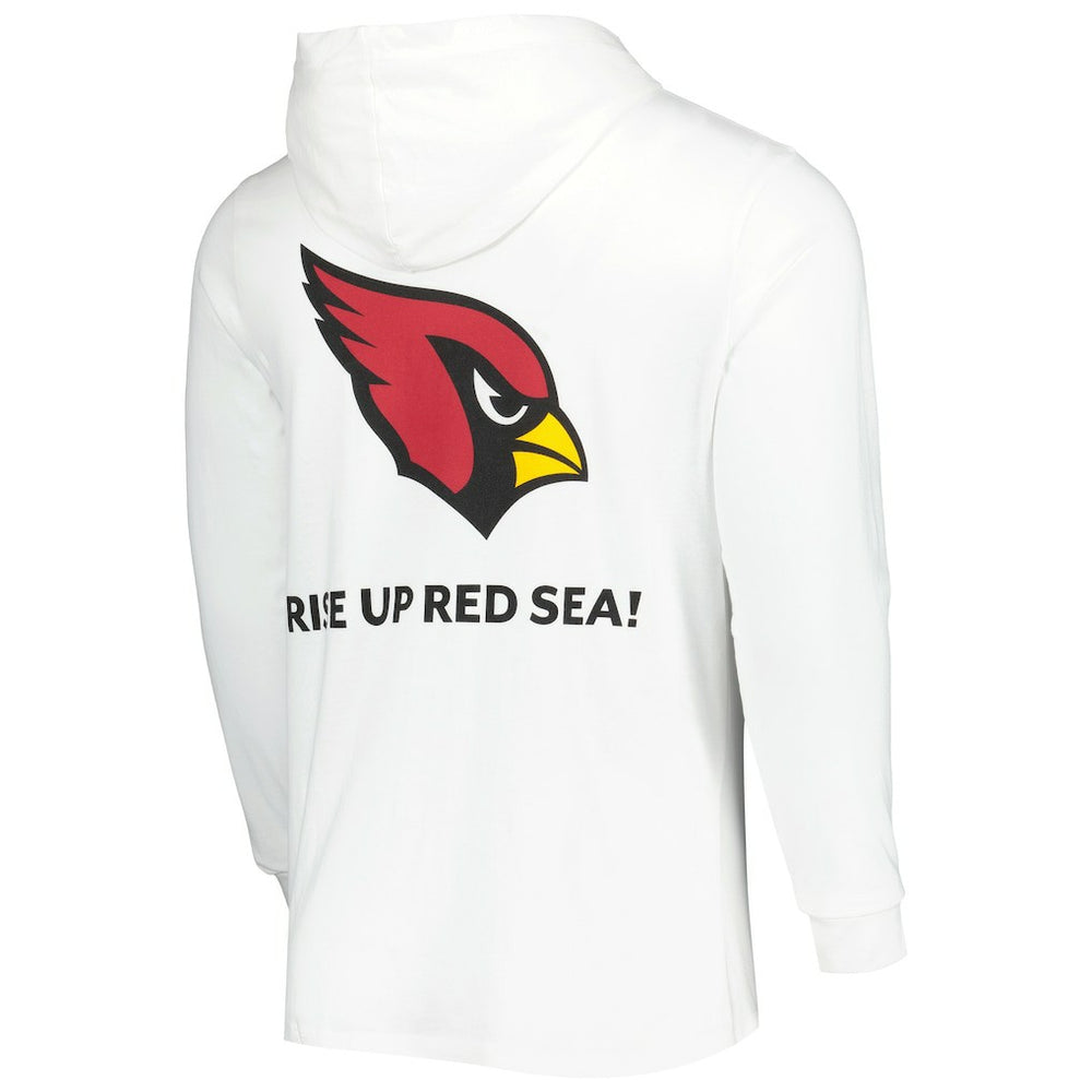 Arizona Cardinals Vineyard Vines Local Long Sleeve Hoodie T-Shirt | NFL On sale