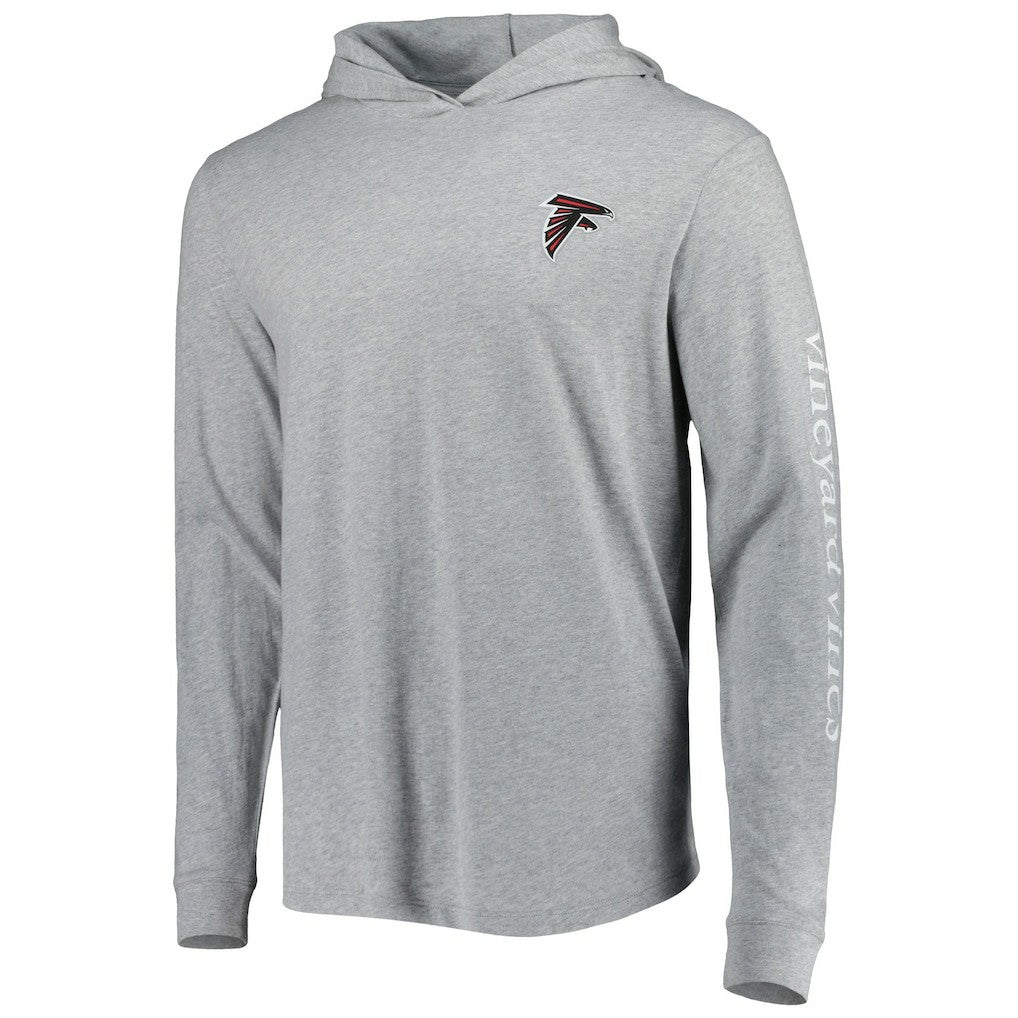 Atlanta Falcons Vineyard Vines Local Long Sleeve Hoodie T-Shirt | NFL Online