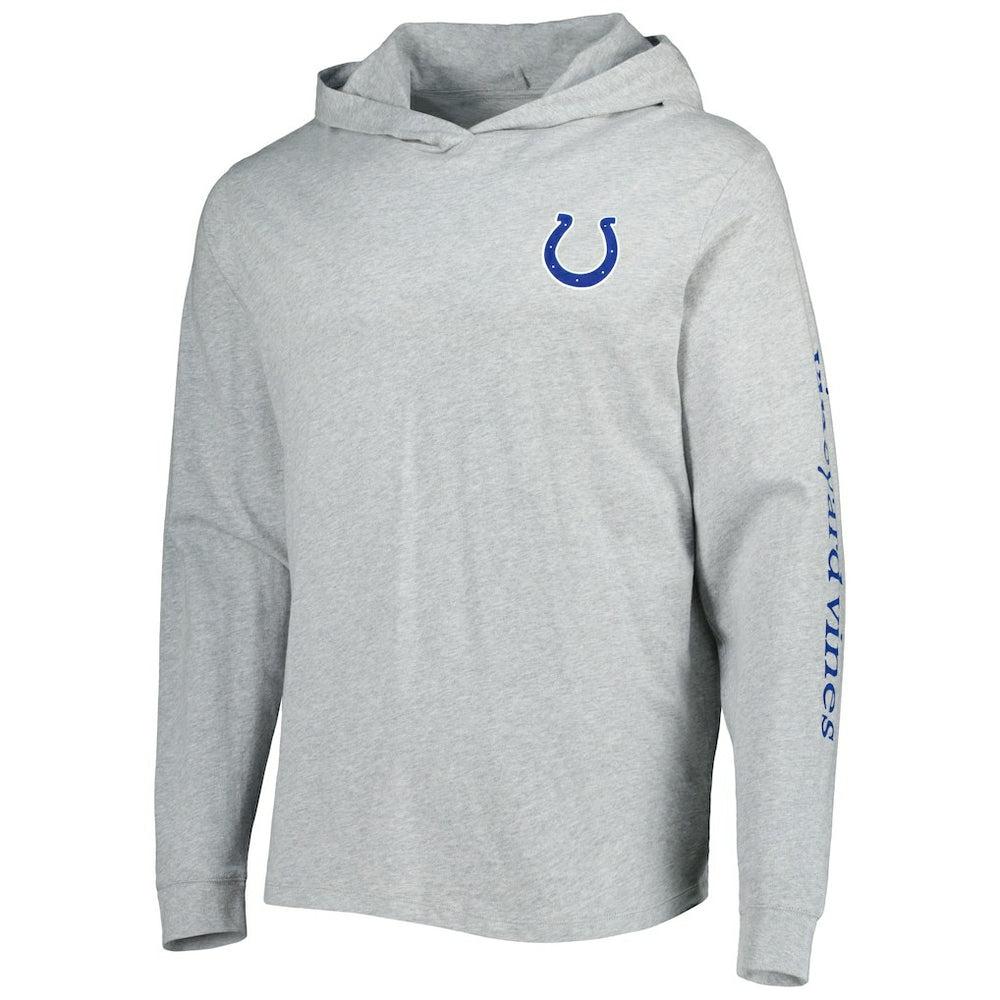 Indianapolis Colts Vineyard Vines Local Long Sleeve Hoodie T-Shirt | NFL Online