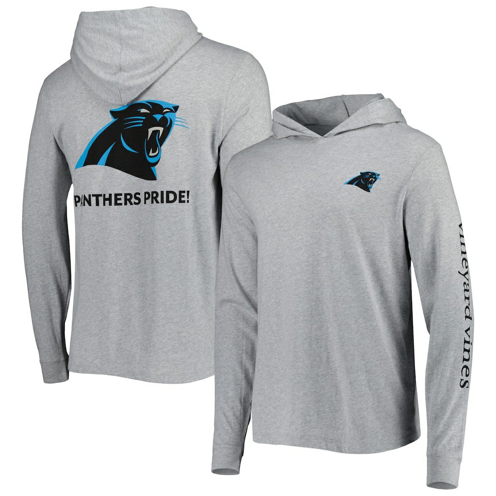 Carolina Panthers Vineyard Vines Local Long Sleeve Hoodie T-Shirt | NFL Near me