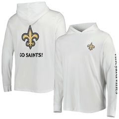 New Orleans Saints Vineyard Vines Local Long Sleeve Hoodie T-Shirt | NFL US