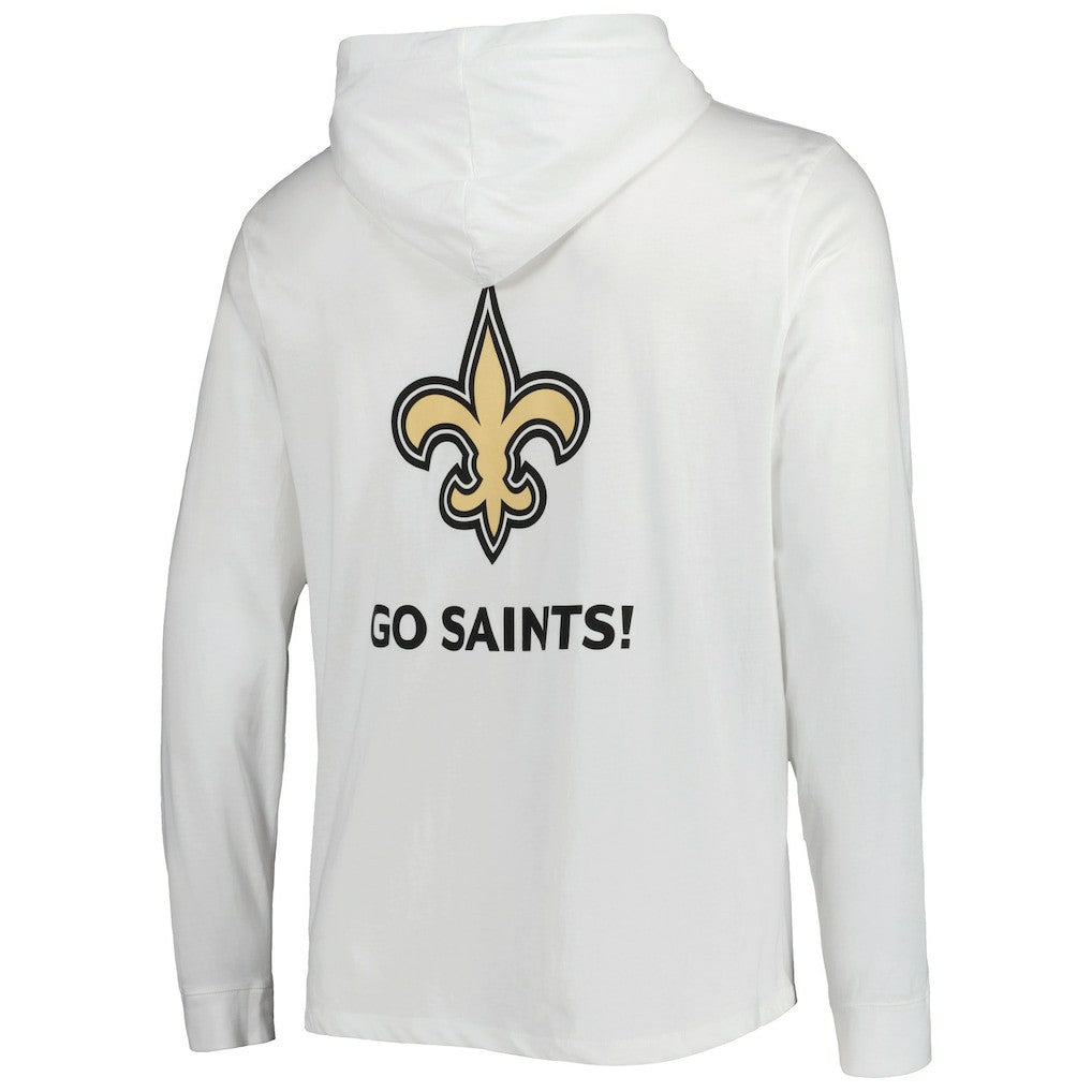 New Orleans Saints Vineyard Vines Local Long Sleeve Hoodie T-Shirt | NFL US