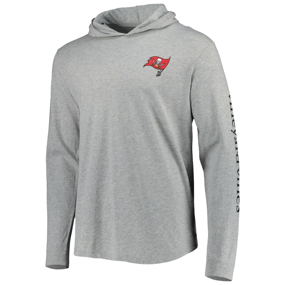 Tampa Bay Buccaneers Vineyard Vines Local Long Sleeve Hoodie T-Shirt | NFL Discount