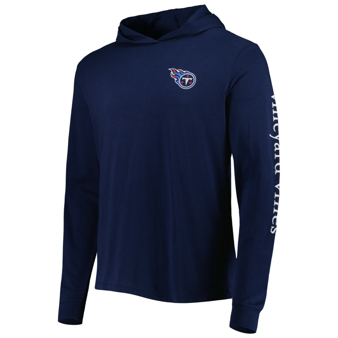 Tennessee Titans Vineyard Vines Local Long Sleeve Hoodie T-Shirt | NFL Outlet