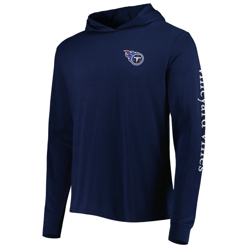 Tennessee Titans Vineyard Vines Local Long Sleeve Hoodie T-Shirt | NFL Outlet