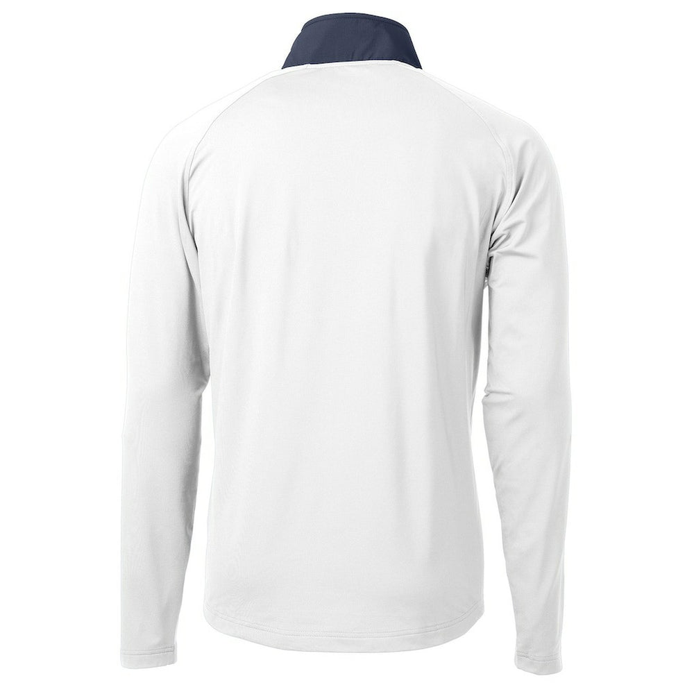 New Orleans Saints Cutter & Buck Adapt Eco Knit Hybrid Recycled Quarter-Zip Pullover Top | NFL Sale