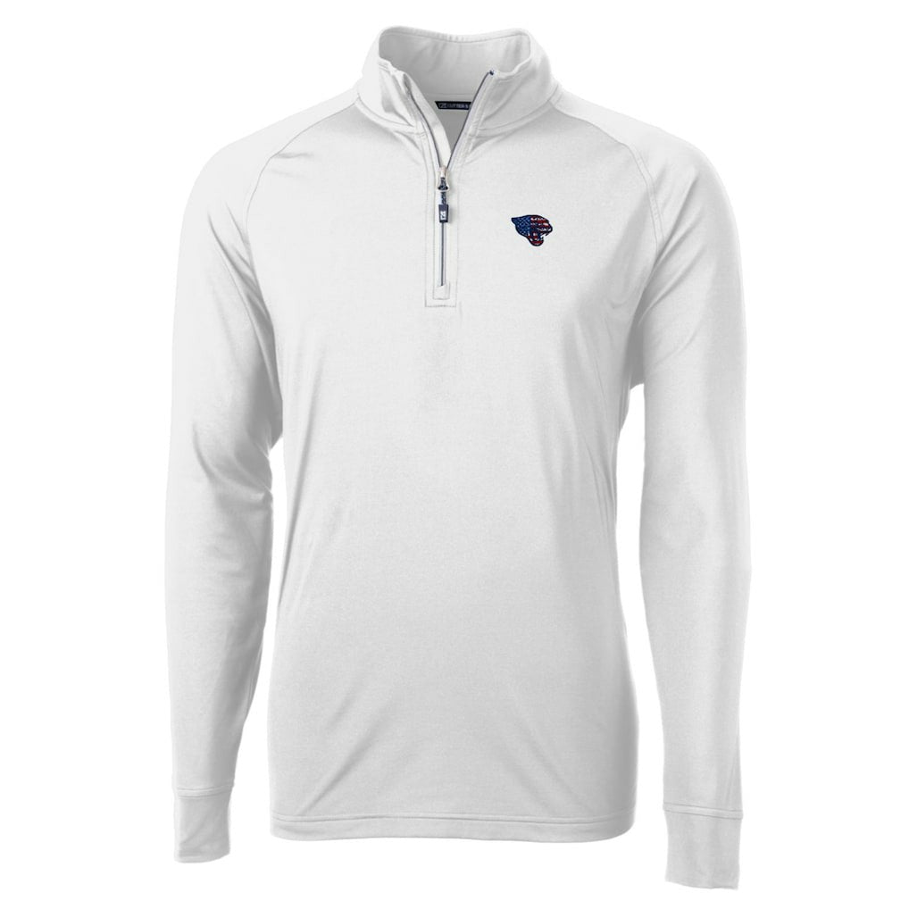 Jacksonville Jaguars Cutter & Buck Team Adapt Eco Knit Hybrid Recycled Quarter-Zip Pullover Top | NFL US