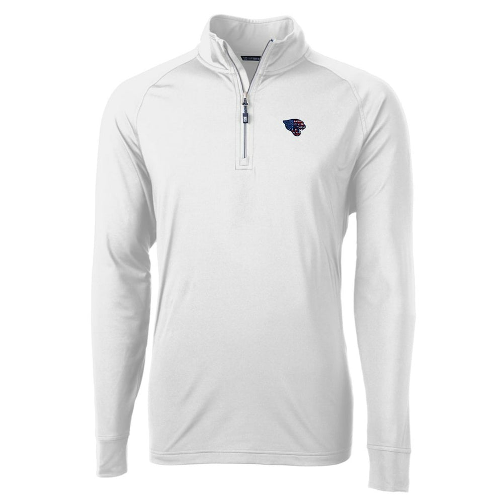 Jacksonville Jaguars Cutter & Buck Team Adapt Eco Knit Hybrid Recycled Quarter-Zip Pullover Top | NFL US
