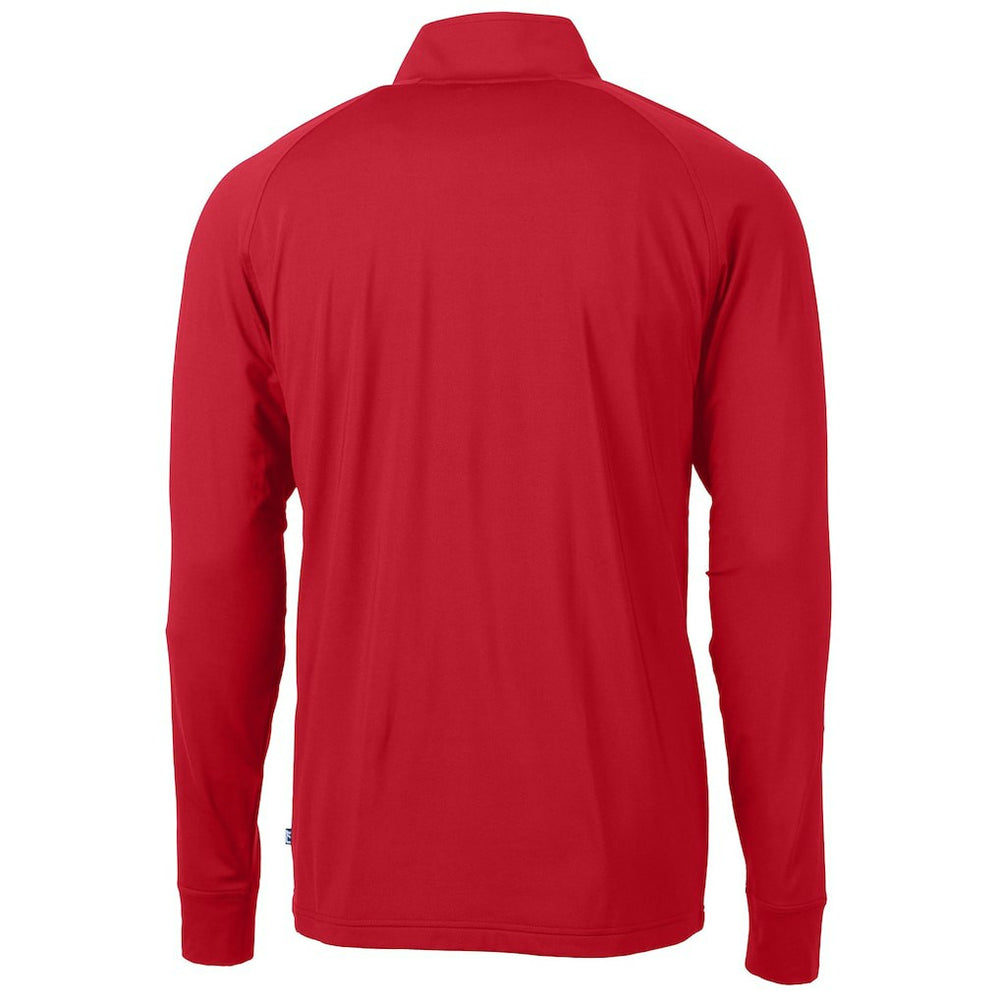 Pittsburgh Steelers Cutter & Buck Team Adapt Eco Knit Hybrid Recycled Quarter-Zip Pullover Top | NFL US