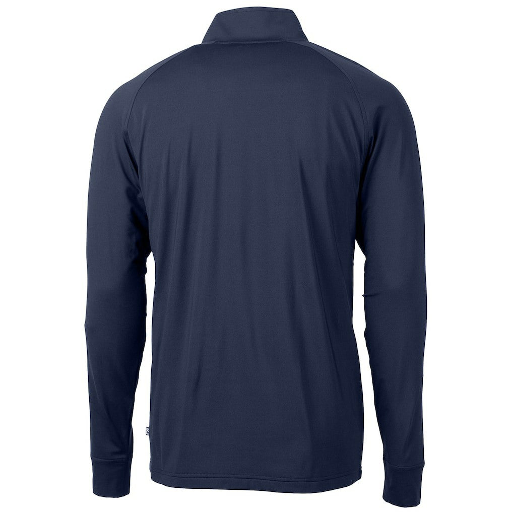 Minnesota Vikings Cutter & Buck Team Adapt Eco Knit Hybrid Recycled Quarter-Zip Pullover Top | NFL US
