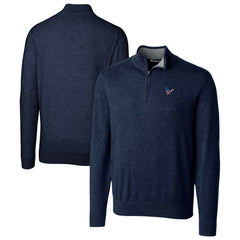 Houston Texans Cutter & Buck Lakemont Quarter-Zip Pullover Sweater | NFL Discount