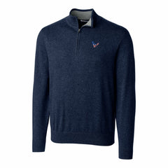 Houston Texans Cutter & Buck Lakemont Quarter-Zip Pullover Sweater | NFL Discount
