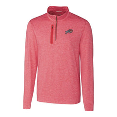 Buffalo Bills Cutter & Buck Americana Stealth Quarter-Zip Pullover Top | NFL Online
