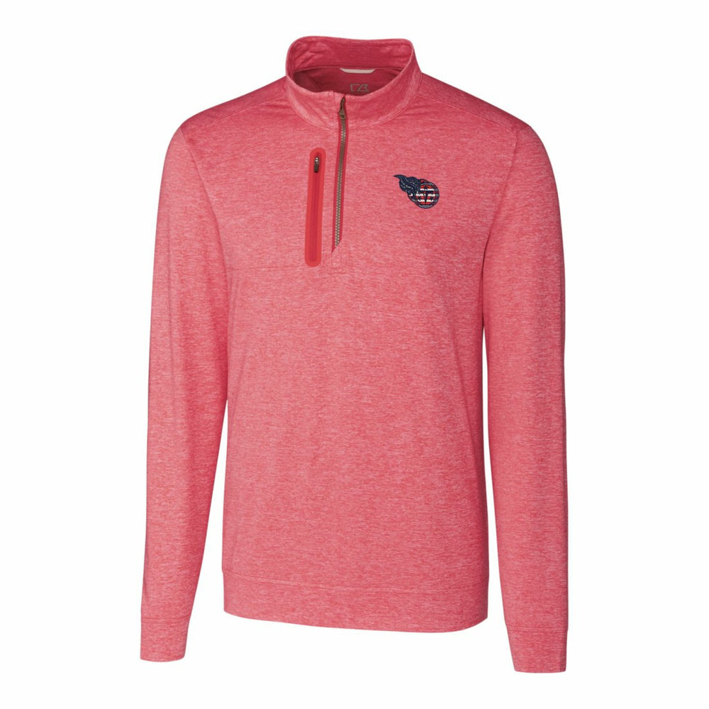 Tennessee Titans Cutter & Buck Stealth Quarter-Zip Pullover Top | NFL Discount