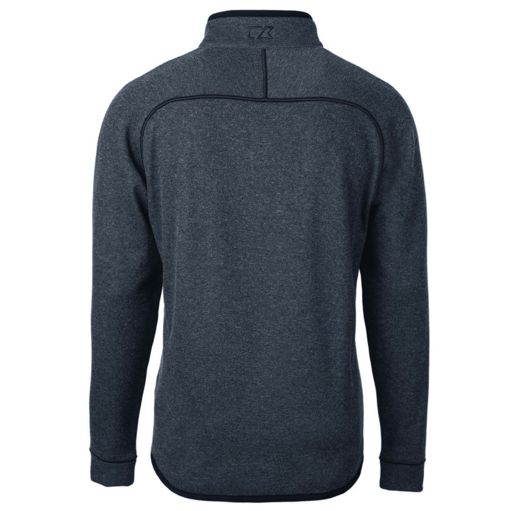 Detroit Lions Cutter & Buck Big & Tall Mainsail Sweater Knit Half-Zip Pullover Jacket | NFL Sale