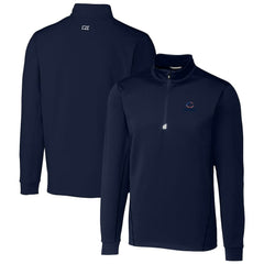 Chicago Bears Cutter & Buck Big & Tall Traverse Stretch Quarter-Zip Pullover Top | NFL Sale
