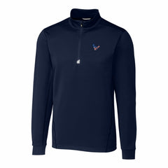 Houston Texans Cutter & Buck Big & Tall Traverse Stretch Quarter-Zip Pullover Top | NFL Online