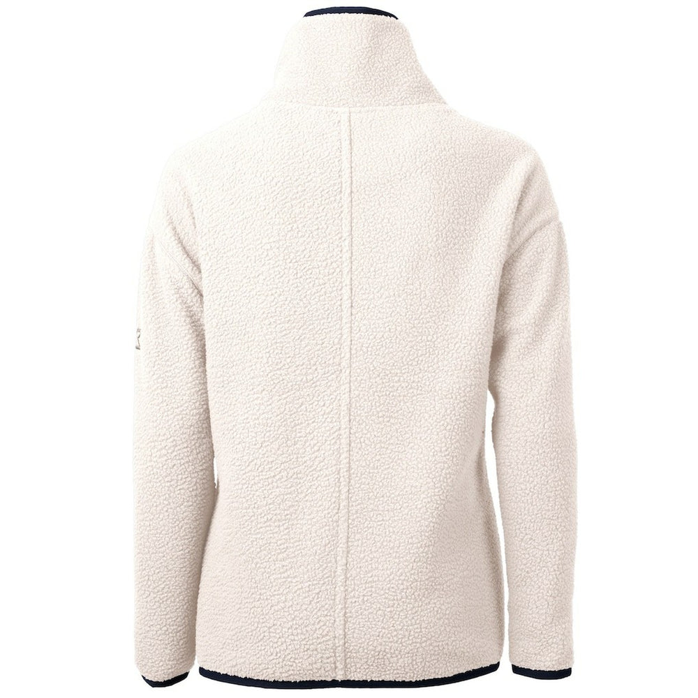 Pittsburgh Steelers Cutter & Buck Women's Americana Cascade Eco Sherpa Fleece Half-Zip Pullover Jacket | NFL On sale