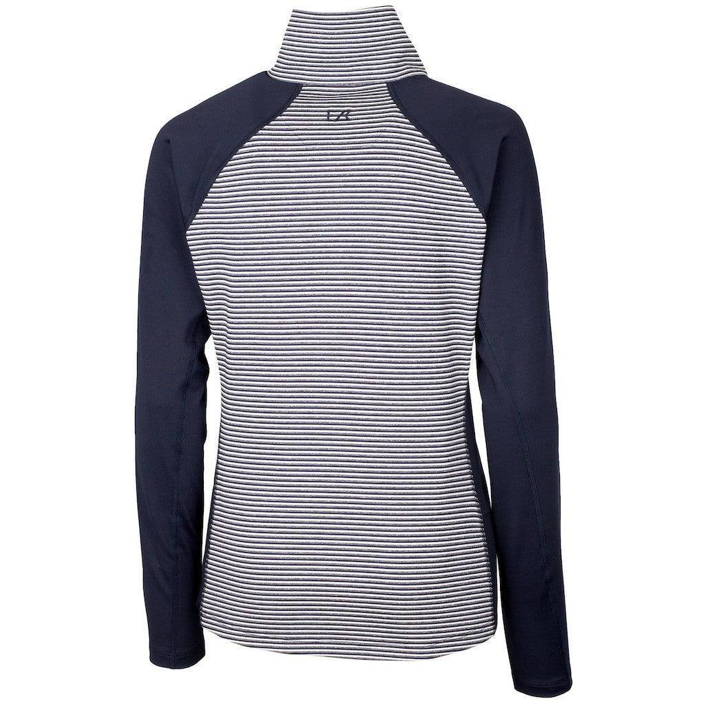 New York Giants Cutter & Buck Women's Forge Tonal Half-Zip Top | NFL Online