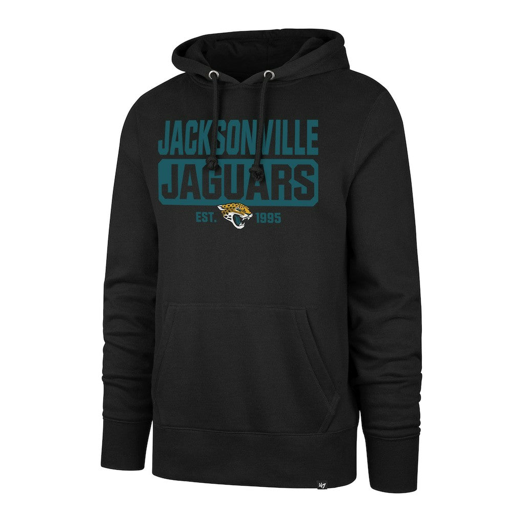 Jacksonville Jaguars '47 Box Out Headline Pullover Hoodie | NFL Hot