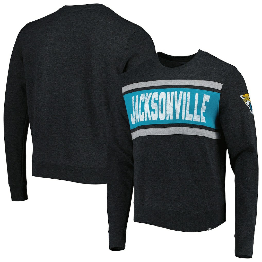 Jacksonville Jaguars '47 Bypass Tribeca Pullover Sweatshirt | NFL Online