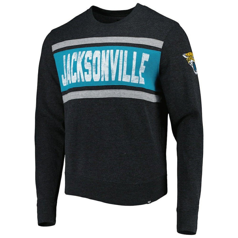 Jacksonville Jaguars '47 Bypass Tribeca Pullover Sweatshirt | NFL Online