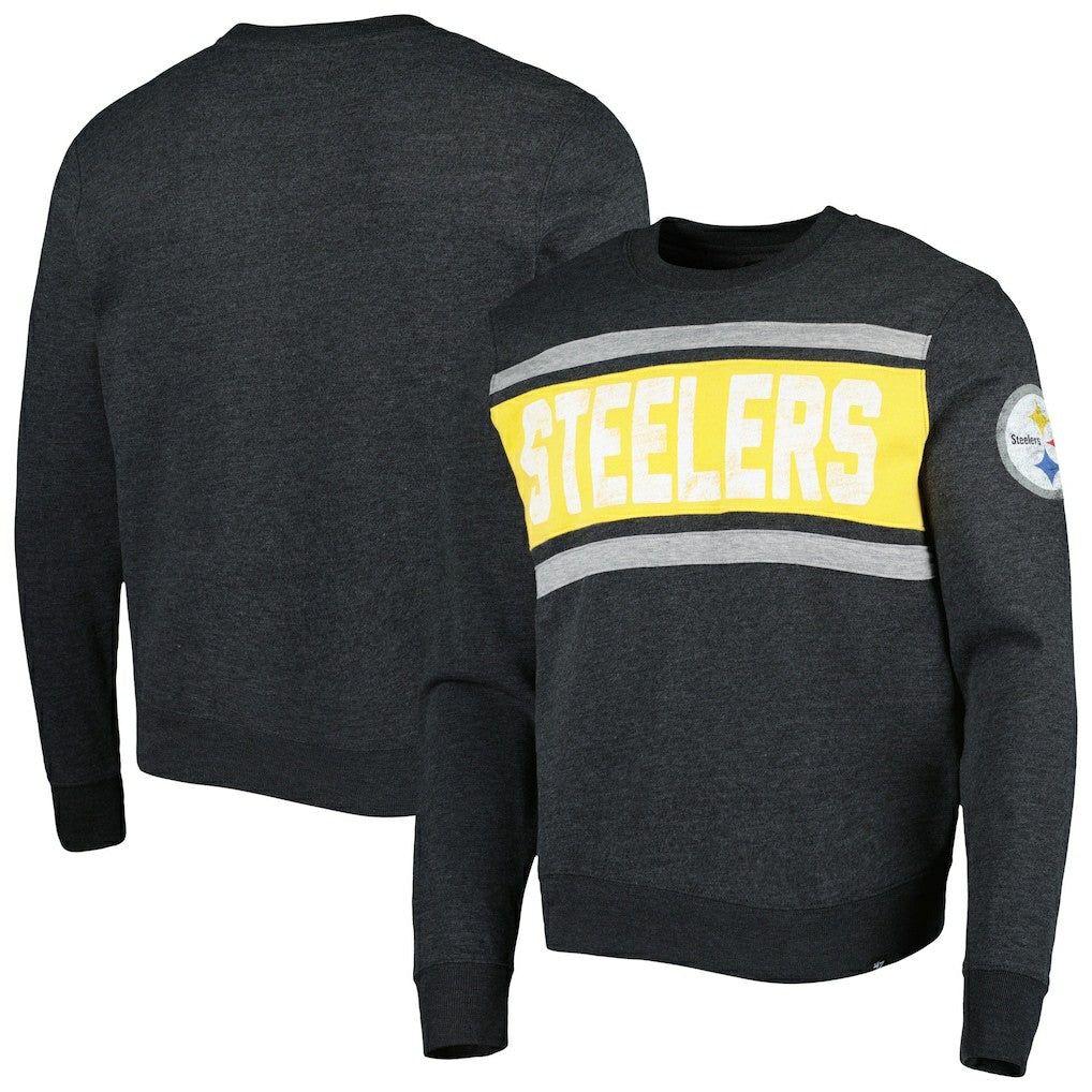 Pittsburgh Steelers '47 Bypass Tribeca Pullover Sweatshirt | NFL Hot