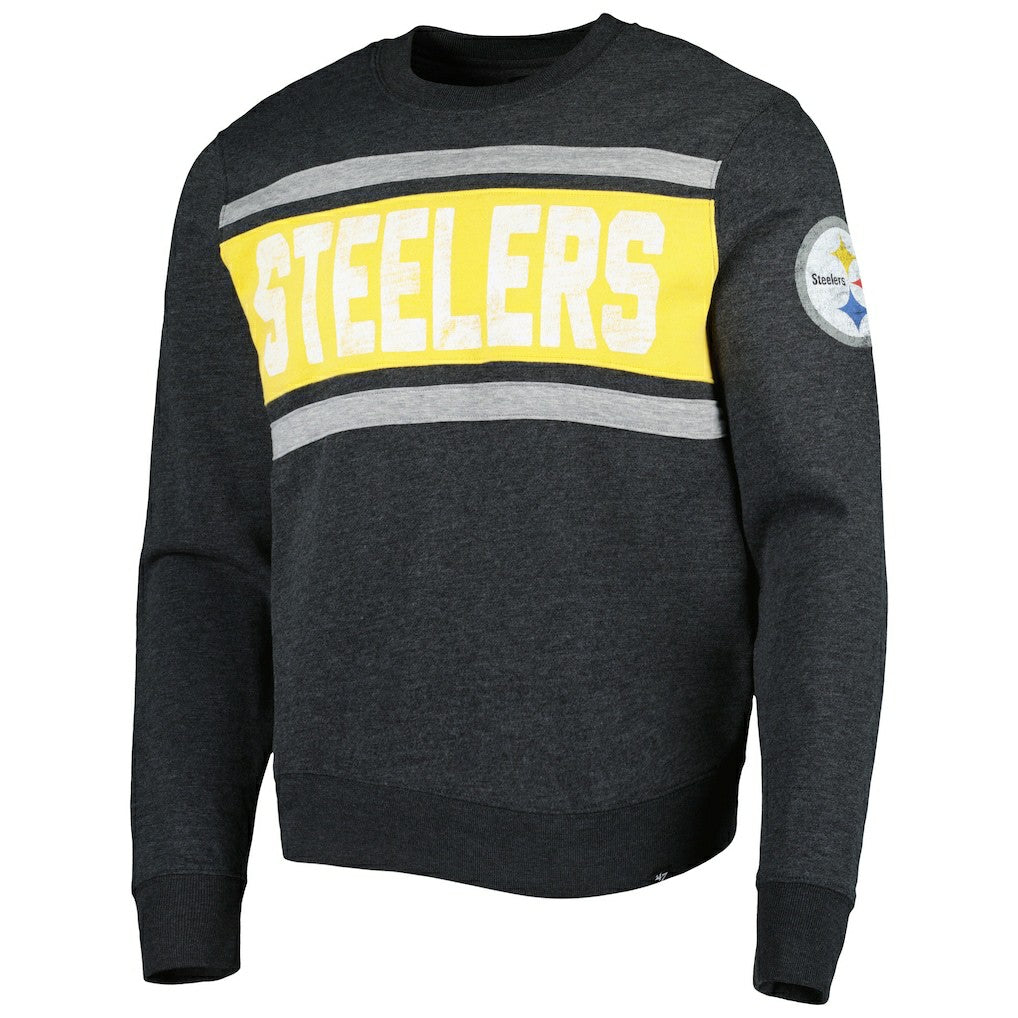 Pittsburgh Steelers '47 Bypass Tribeca Pullover Sweatshirt | NFL Hot