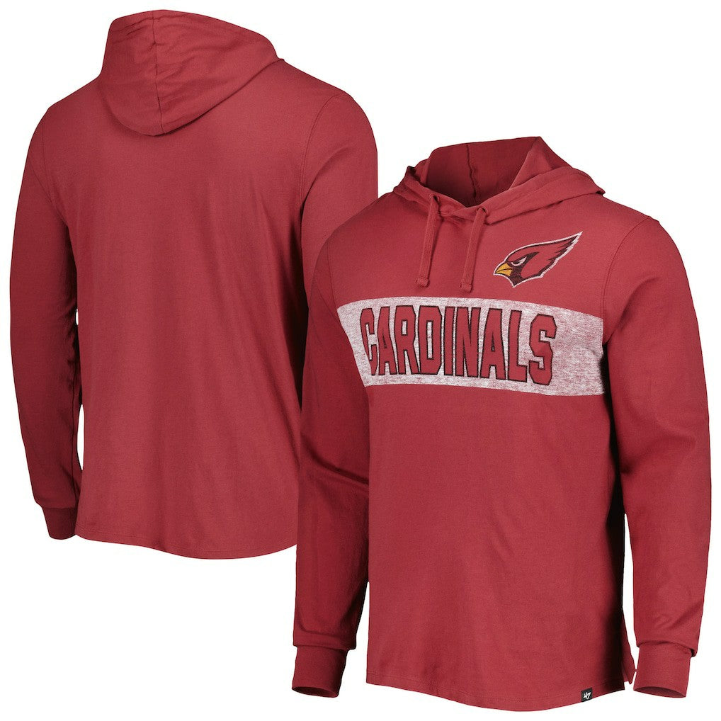 Arizona Cardinals '47 Field Franklin Hooded Long Sleeve T-Shirt | NFL US