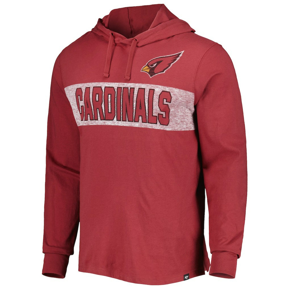 Arizona Cardinals '47 Field Franklin Hooded Long Sleeve T-Shirt | NFL US