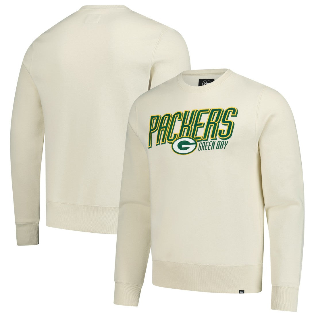 Green Bay Packers '47 Locked In Headline Pullover Sweatshirt | NFL Online