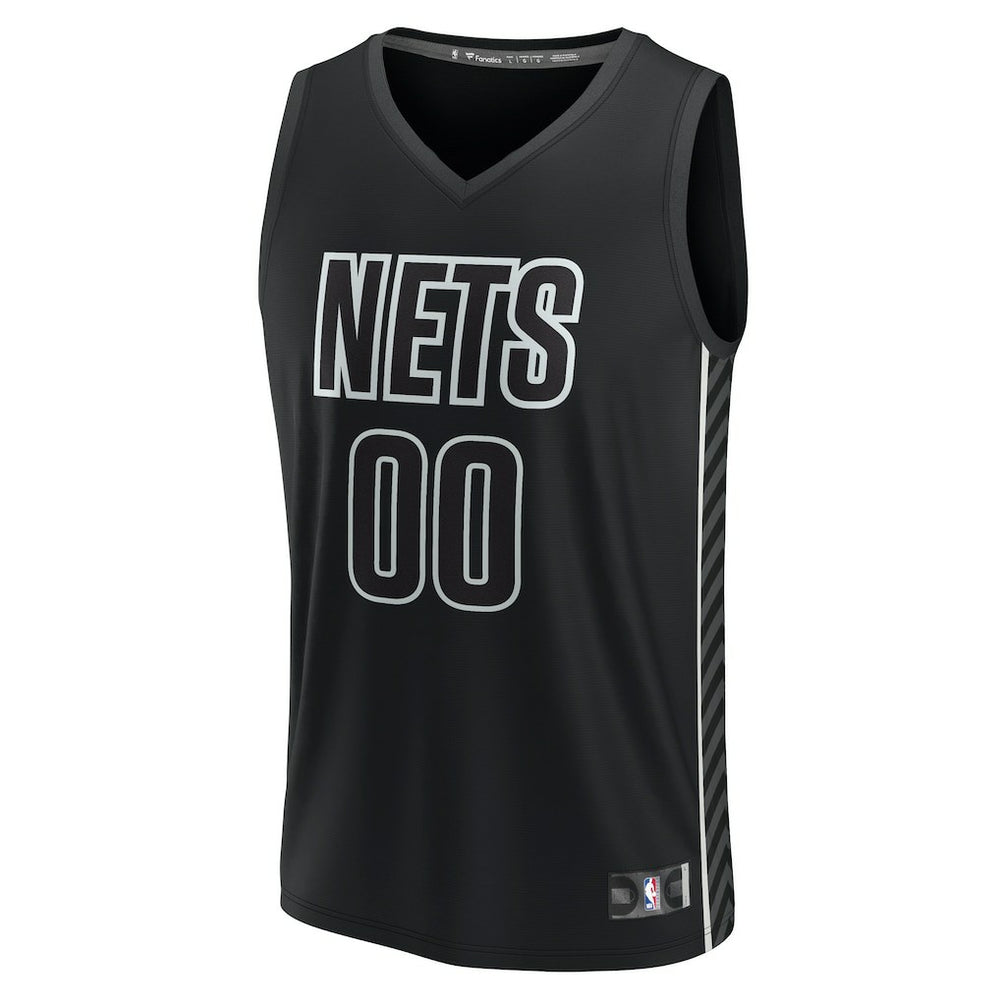 Black Brooklyn Nets Custom Fast Break Jersey | NBA