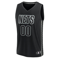 Black Brooklyn Nets Custom Fast Break Jersey | NBA