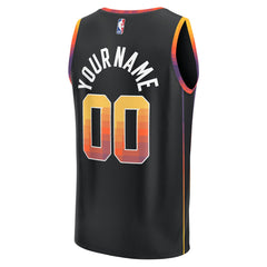Black Phoenix Suns Fast Break Custom Replica Jersey | NBA