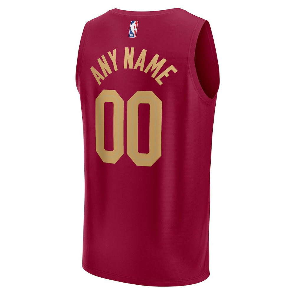Wine Cleveland Cavaliers Fast Break Custom Jersey sale | NBA