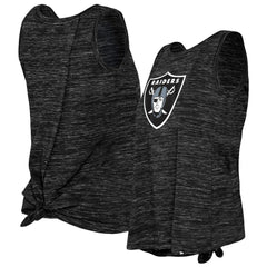 Las Vegas Raiders Women's Space Dye Tie-Back Tank Top | NFL Sale