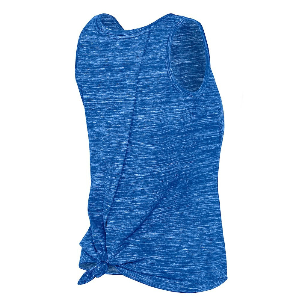 Los Angeles Rams Women's Space Dye Tie-Back Tank Top | NFL Near me