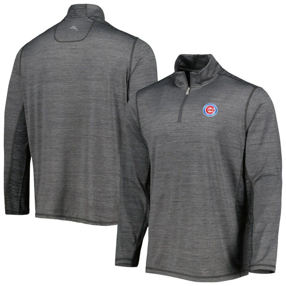 Chicago Cubs Tommy Bahama Delray IslandZone Half-Zip Top - MLB Tops