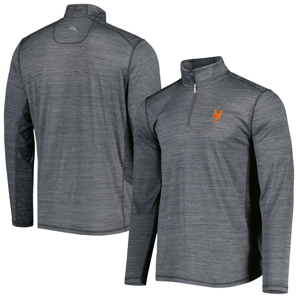 New York Mets Tommy Bahama Delray IslandZone Half-Zip Top - MLB Tops