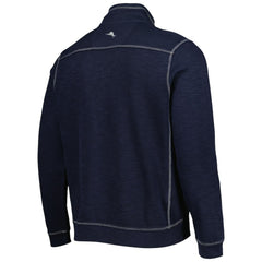 Houston Astros Tommy Bahama Tobago Bay Tri-Blend Quarter-Zip Sweatshirt - MLB Sweatshirts
