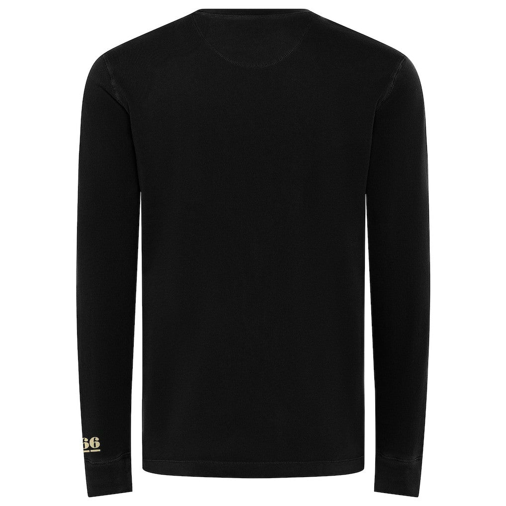 Black Chicago Bulls Sportiqe Unisex 1966 Collection Mohave Pullover Sweatshirt | NBA