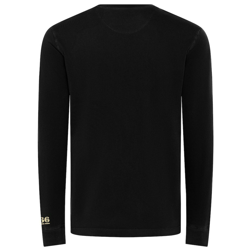 Black Chicago Bulls Sportiqe Unisex 1966 Collection Mohave Pullover Sweatshirt | NBA