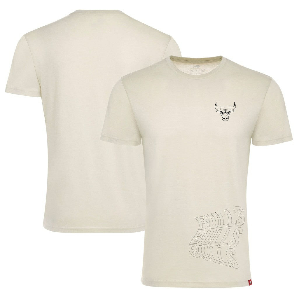 Cream Chicago Bulls Sportiqe Unisex 1966 Collection Comfy Tri-Blend T-Shirt sale | NBA