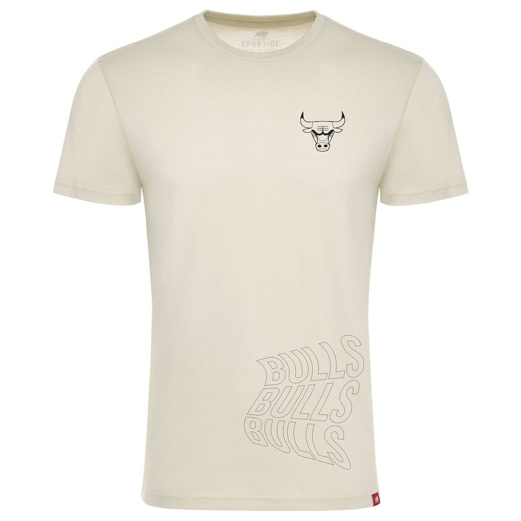 Cream Chicago Bulls Sportiqe Unisex 1966 Collection Comfy Tri-Blend T-Shirt sale | NBA