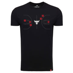 Black Chicago Bulls Sportiqe Unisex 1966 Collection Comfy Tri-Blend T-Shirt sale | NBA