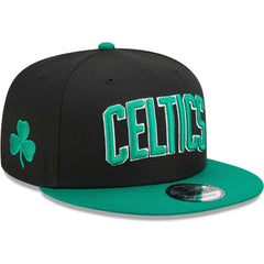 Black/Green Boston Celtics Jersey Hook Statement Edition 9FIFTY Snapback Hat | NBA