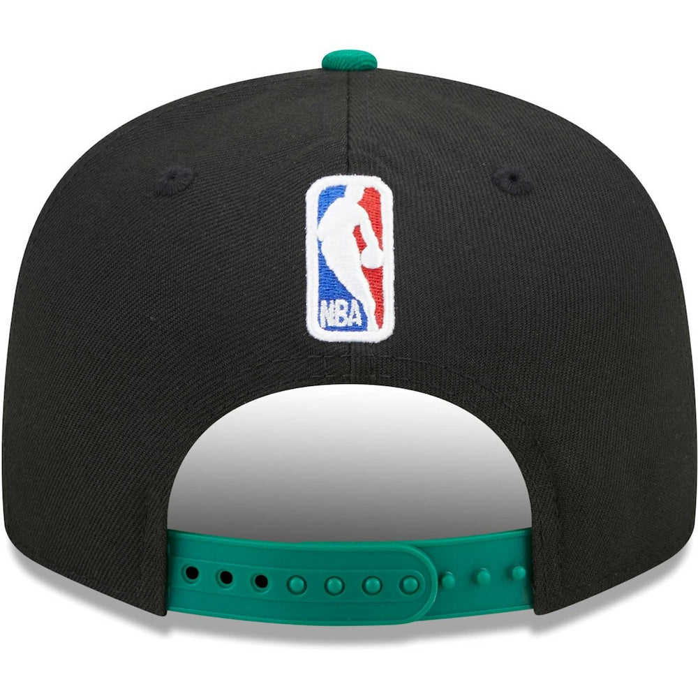 Black/Green Boston Celtics Jersey Hook Statement Edition 9FIFTY Snapback Hat | NBA